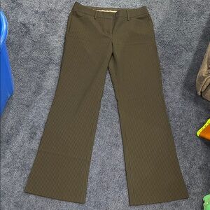 Express black with blue pin stripe Wide Leg Pants